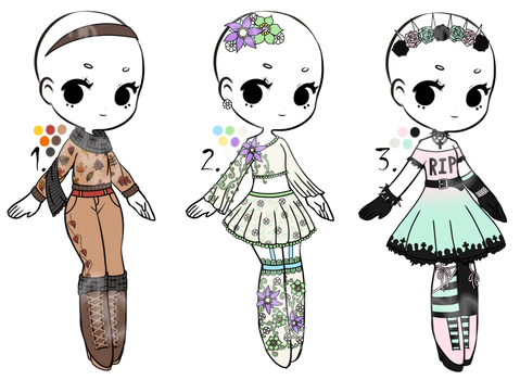 2/3 Open - Adopt Batch 27 - Misc. Outfits