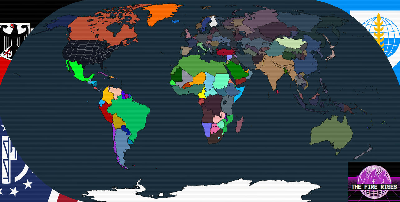 The Fire Rises. Nationalist world by Cartographymen on DeviantArt