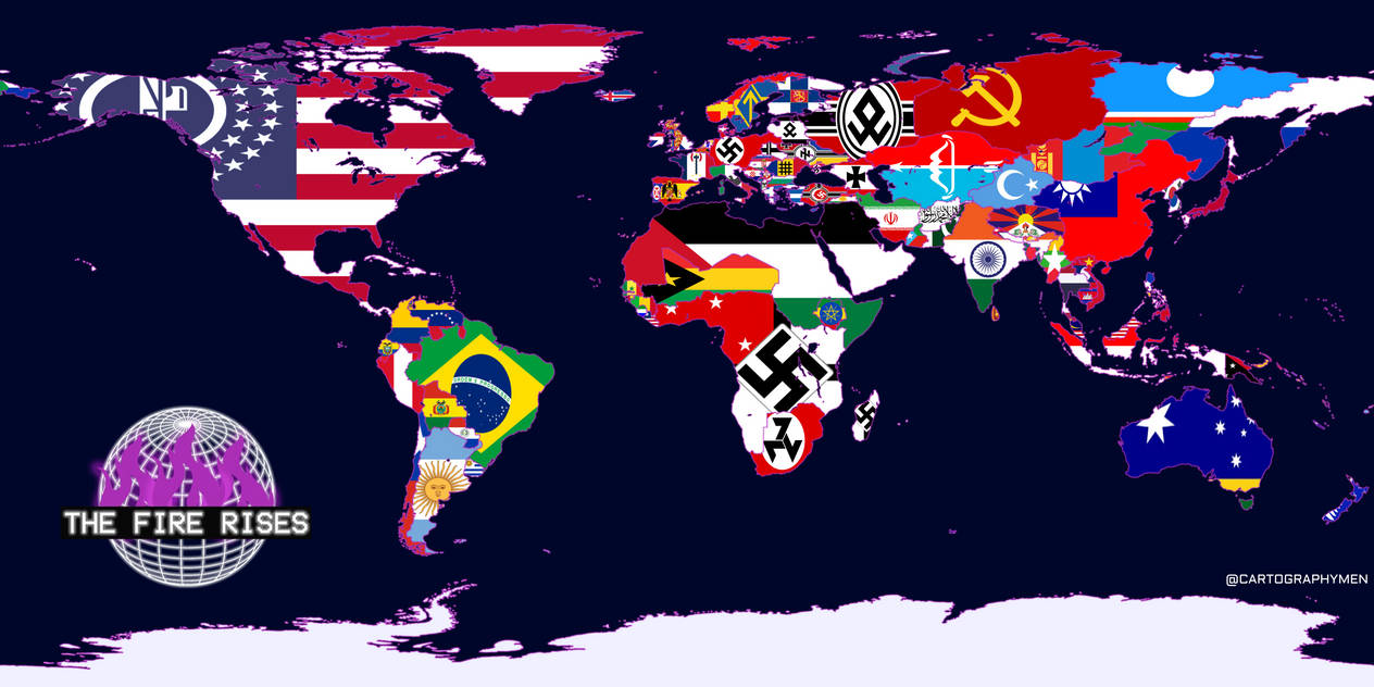 The Fire Rises Regions The Fire Rises. Evil rise by Cartographymen on DeviantArt