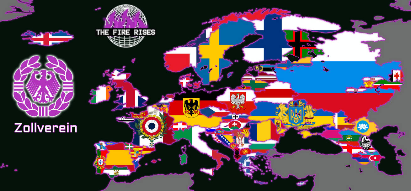 The Fire Rises Regions The Fire Rises. Springtime of Nations by Cartographymen on DeviantArt