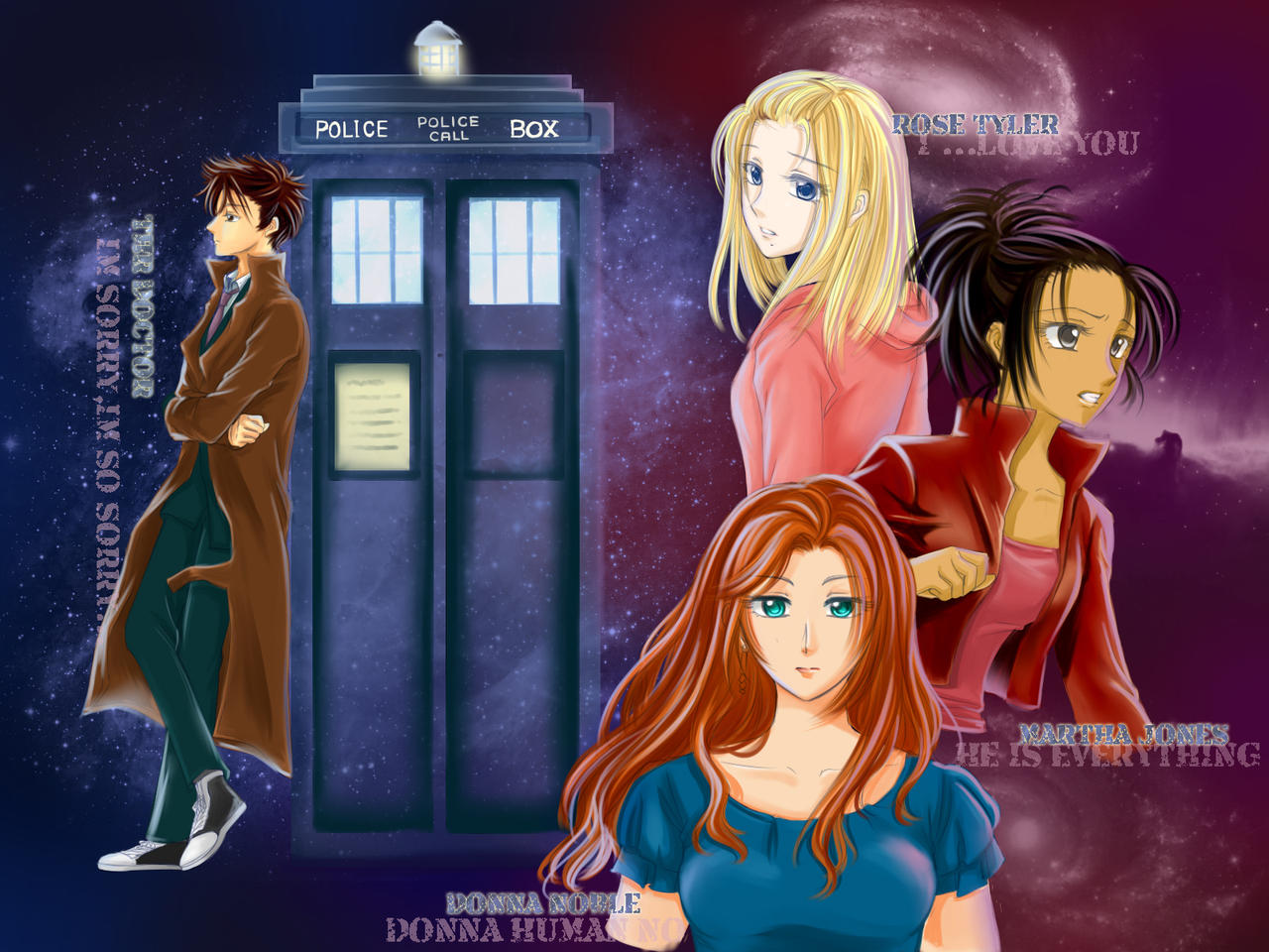 Doctor Who Anime by HetaliaItaly8 on DeviantArt