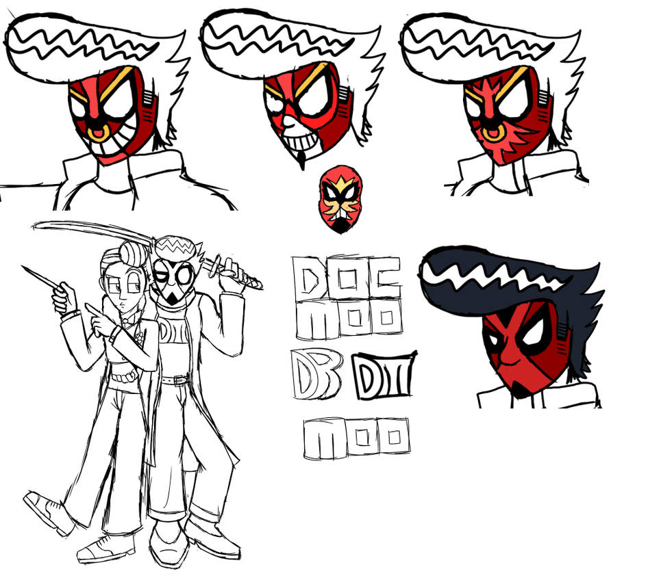 Doc Moo Doctor Moo Redesign Sketches by DoctorMooDB on DeviantArt