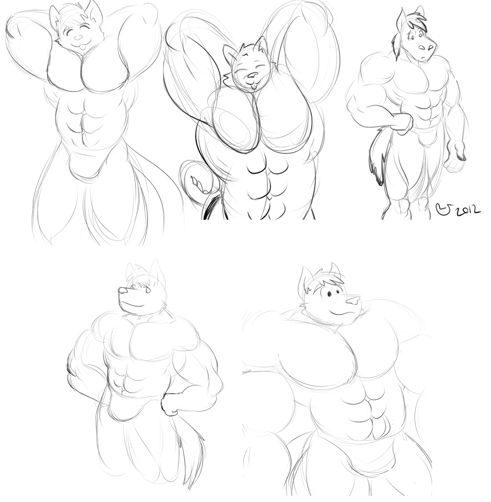 Buff Furry Guys 2