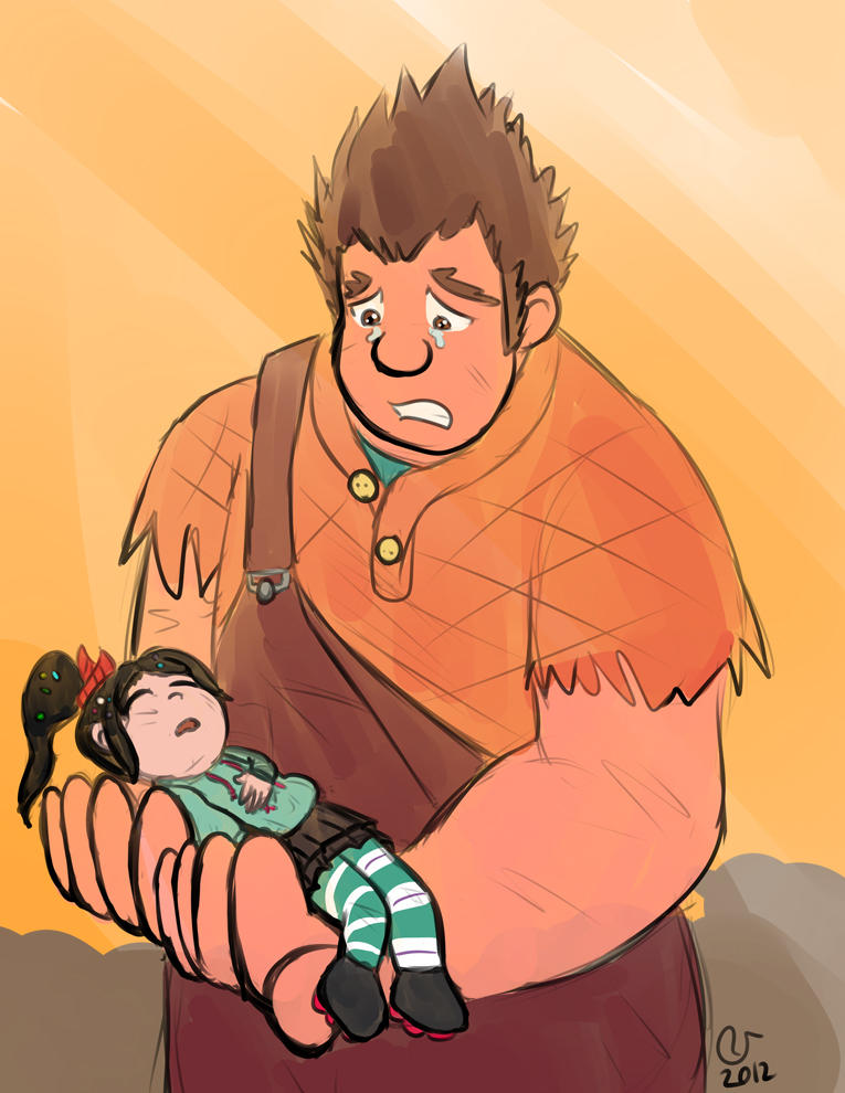 Wreck-It Ralph: Don't Go by CaseyLJones on DeviantArt