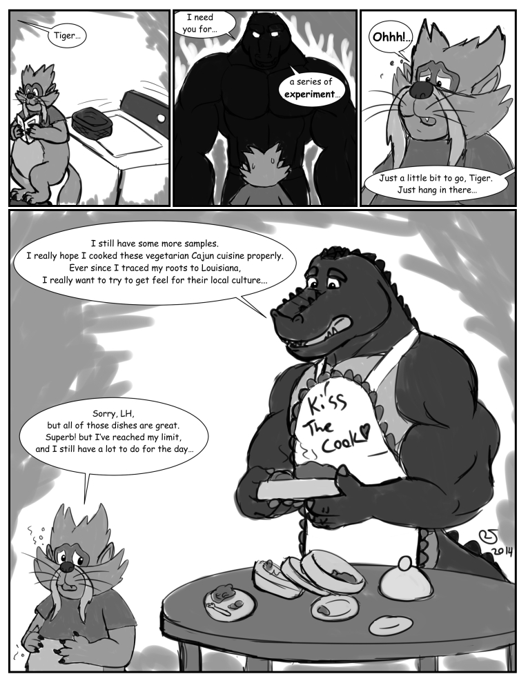 Comic commission: A Normal Day at K-9 Agency 3