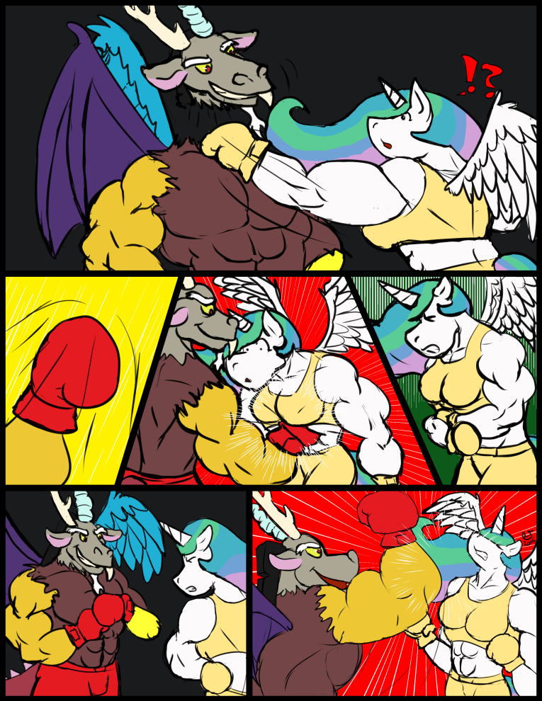 Comic Commission: Pony Boxing Royal Round 2