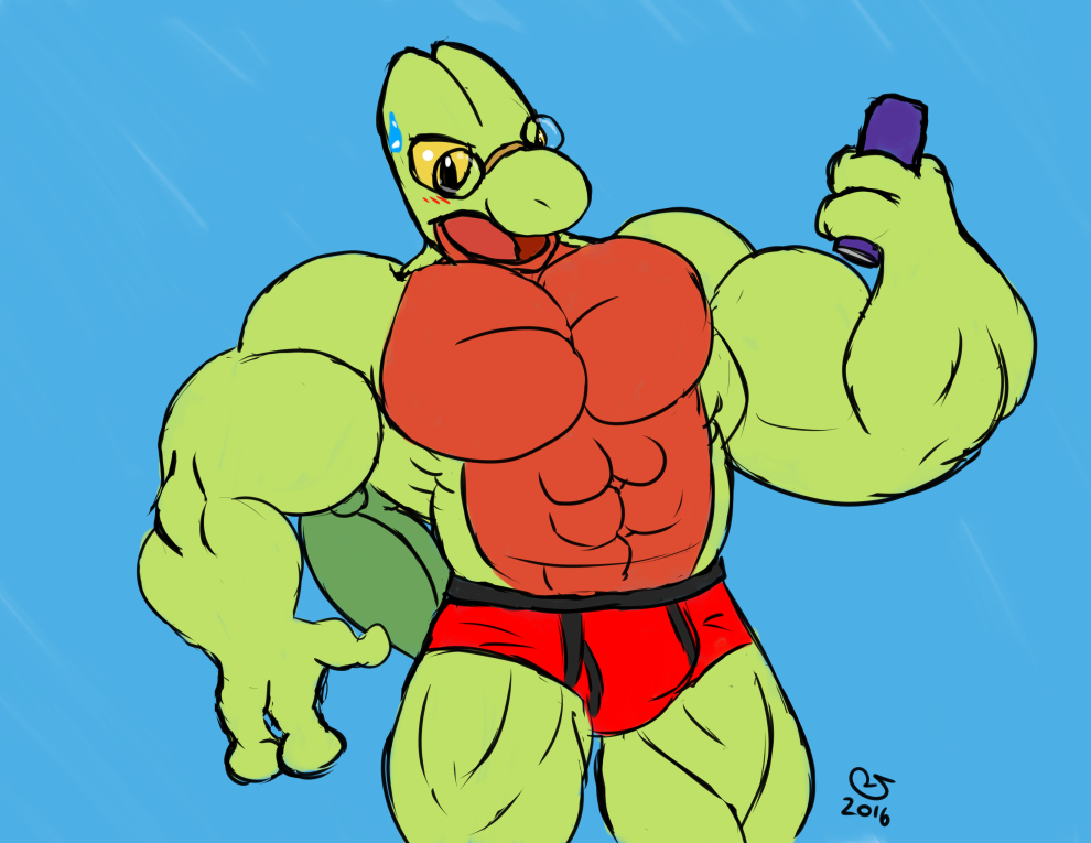 Commission: Furry Pop Treecko