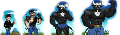 Commission: Bull Milk V2