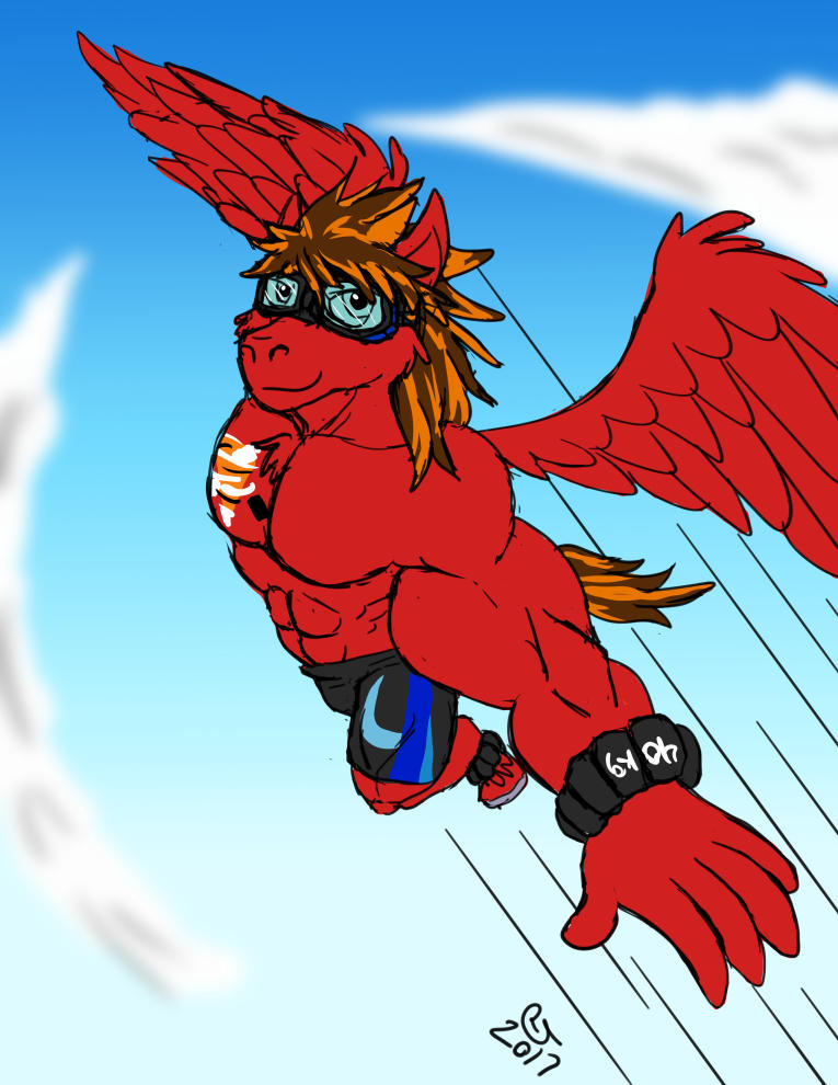 Pony In Flight Sketchmission: Pony Flight by CaseyLJones on DeviantArt