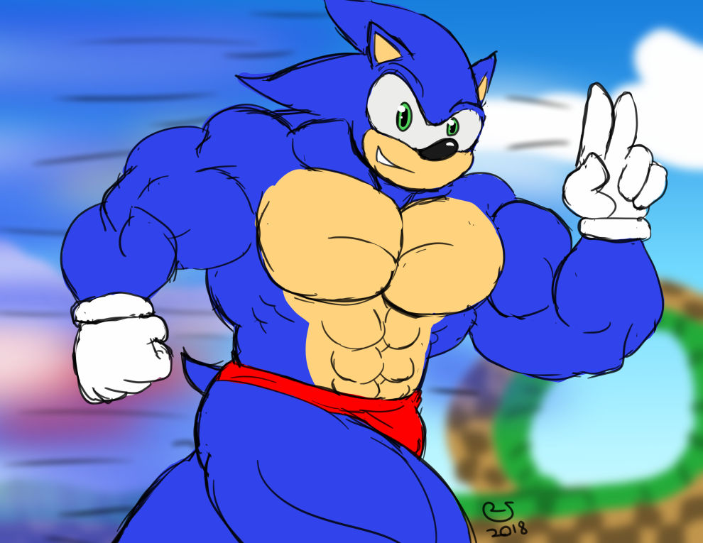 Simond Buff Buff Fantart Friday: Sonic The Hedgehog by CaseyLJones on DeviantArt