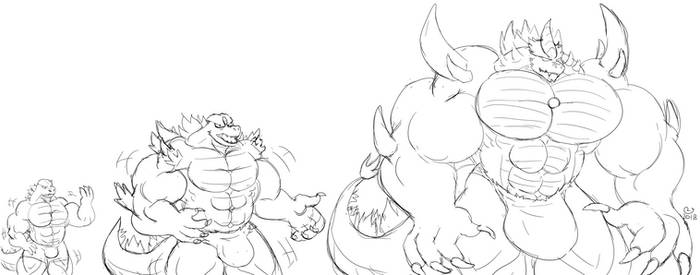 Sketchmission: Godzilla Growth 