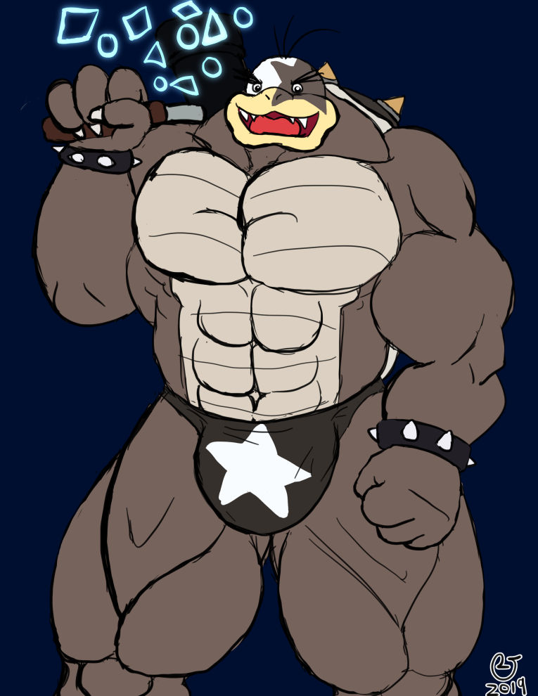 images Buff Fan Art Donkey Kong patreon buff up morton koopa jr by