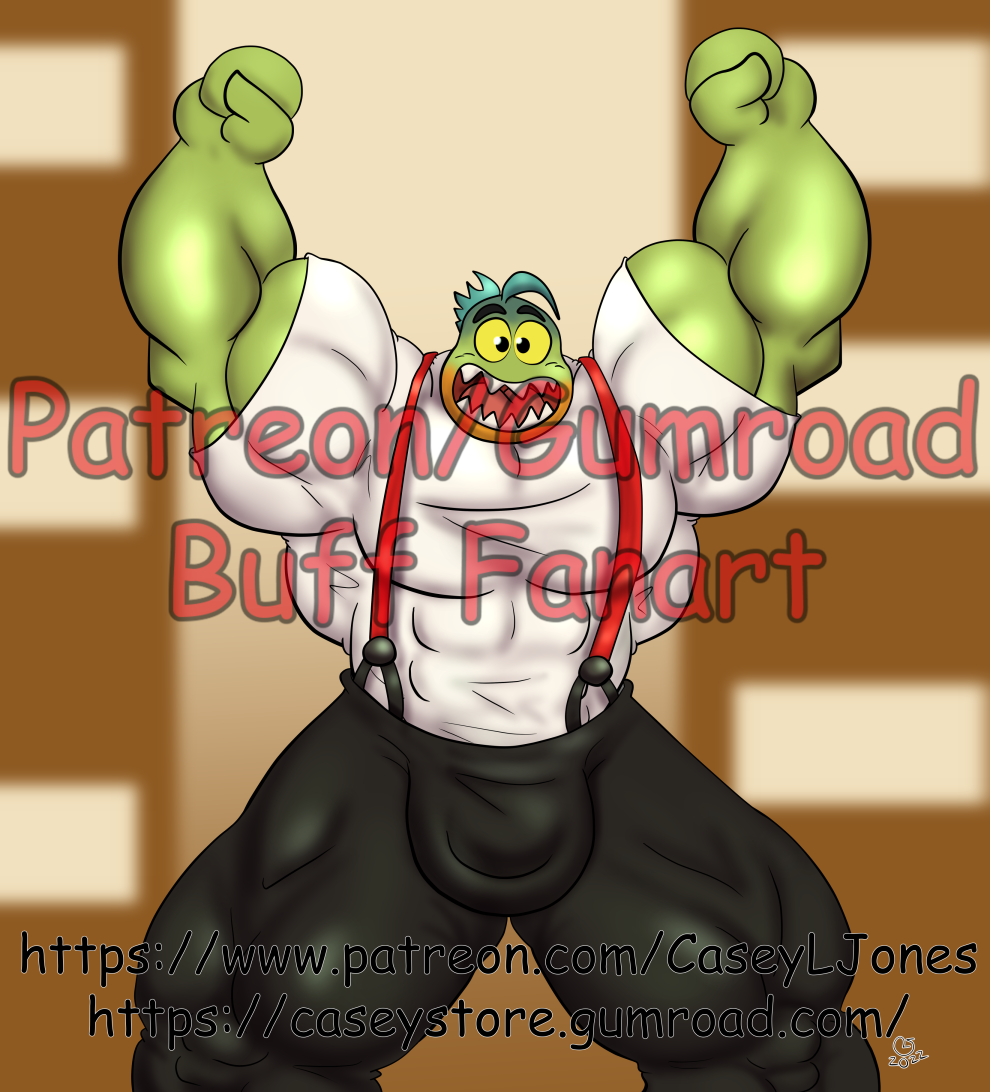 Buff Edit Deviantart Buff Fanart: Mr. Piranha by CaseyLJones on DeviantArt