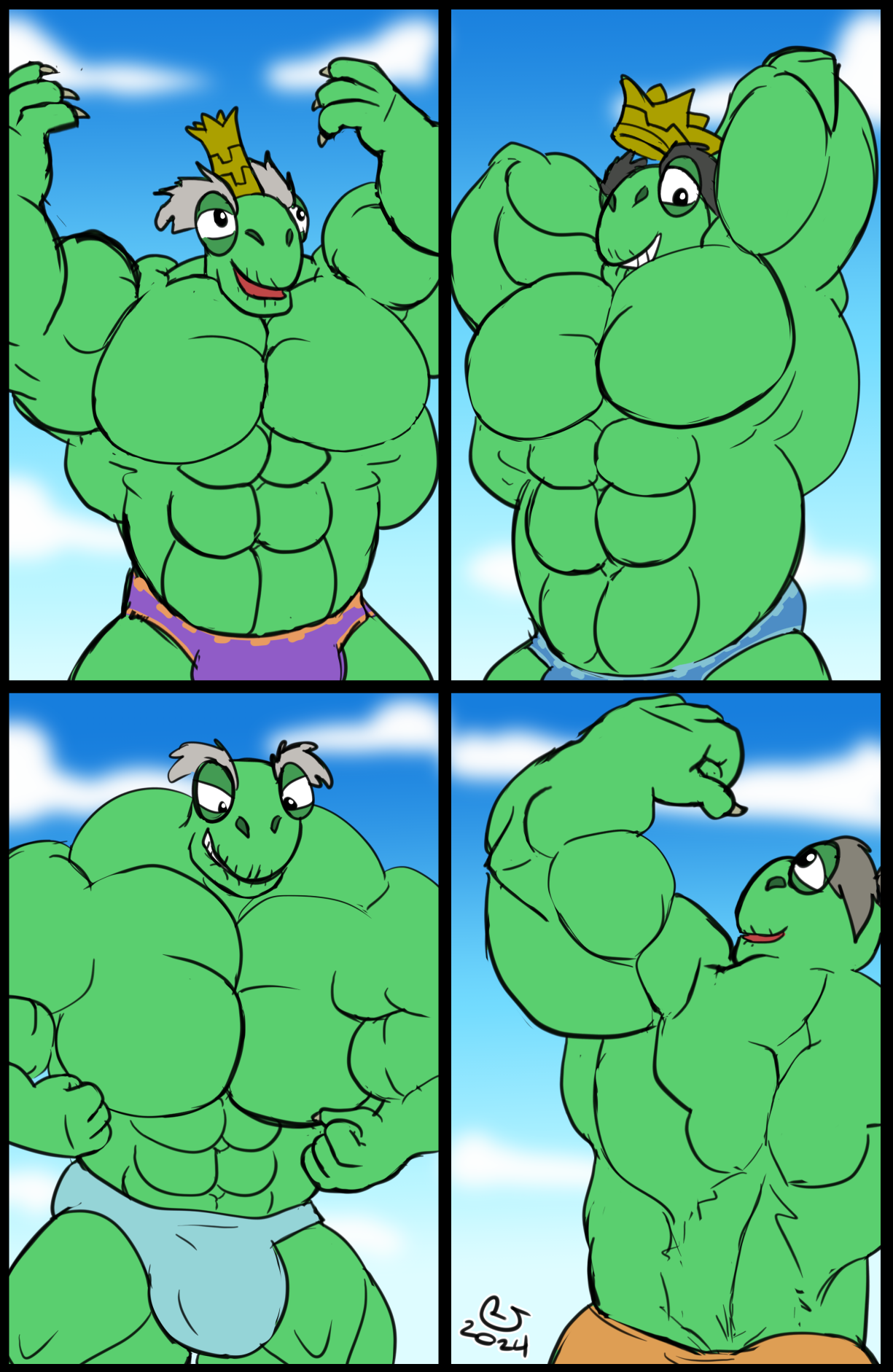 Patreon: Sunny Beach Turtles Growth 6 by CaseyLJones on DeviantArt
