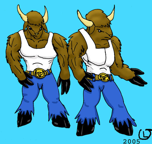 Buffalo Rigging Character Bill Buffalo by CaseyLJones on DeviantArt