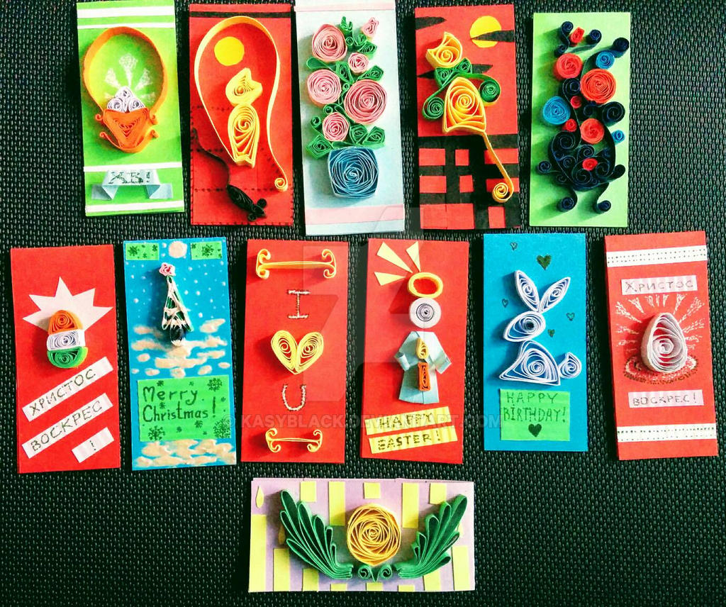 Small greeting cards by Kasyblack on DeviantArt