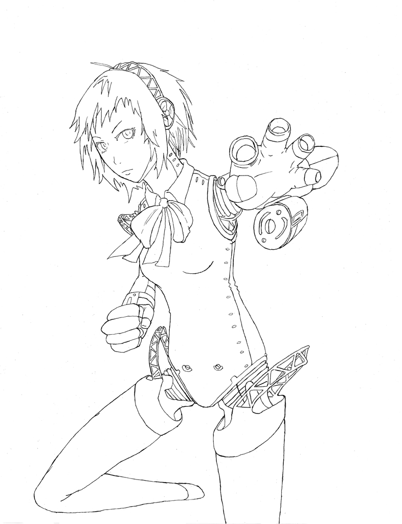 Aegis 4 lineart by Jope-san
