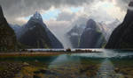 On Milford Sound, Fiordland N.Z. by nprovis