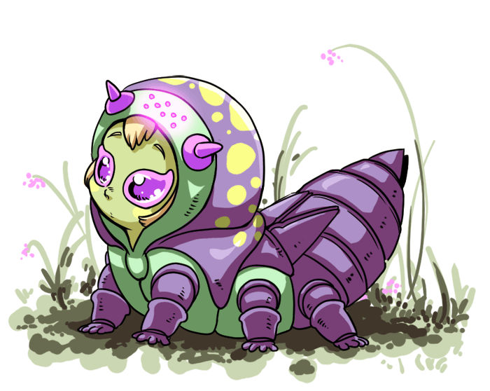 Insect girl by nijyu-maru on DeviantArt