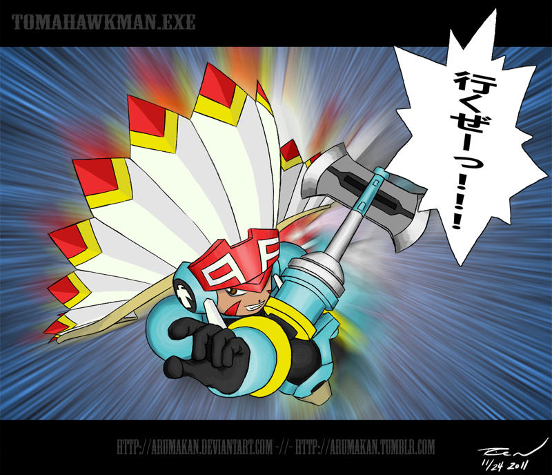 Tomahawkman.exe - Let's Go by Arumakan on DeviantArt