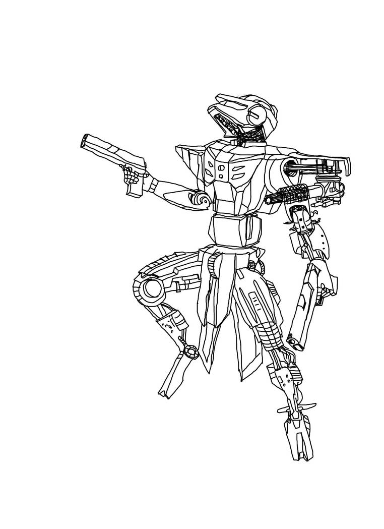 My first Bionic drawing by AmsJelapang on DeviantArt