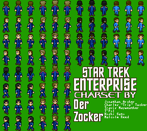 Star Trek- Enterprise Charaset
