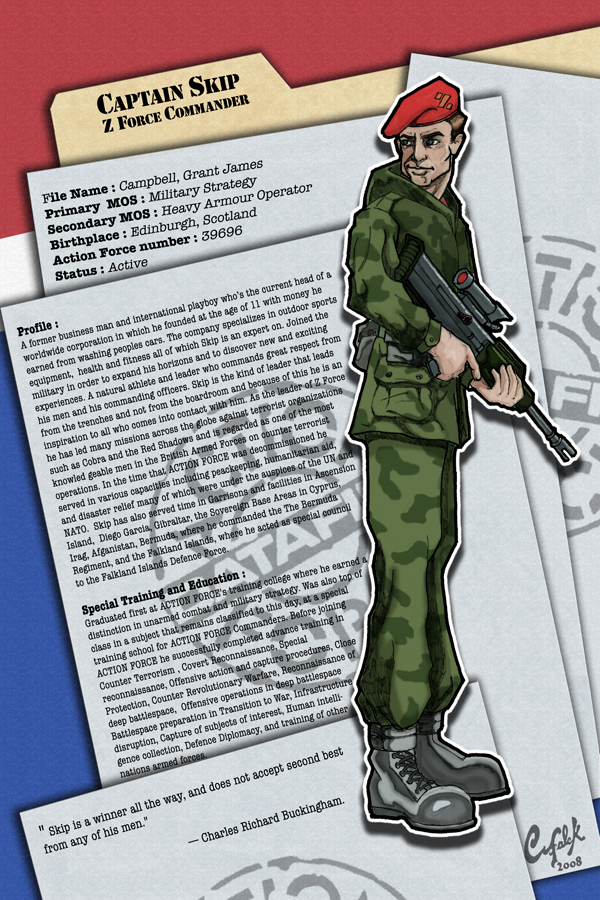 Action Force Dossier: Skip