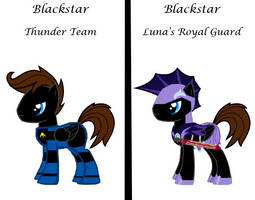 Blackstar, Thunder Team and Royal Guard