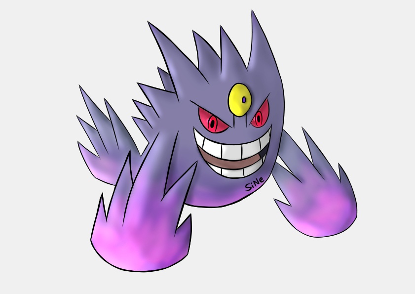 My Mega Gengar by Seyanni on DeviantArt