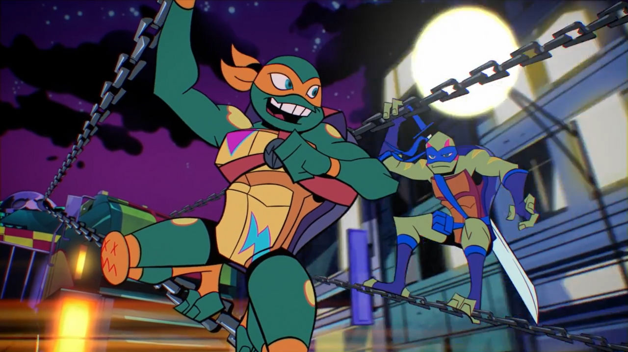 ROTTMNT The Fast and the Furriest screencap remake by KappaTurtleGirl ...