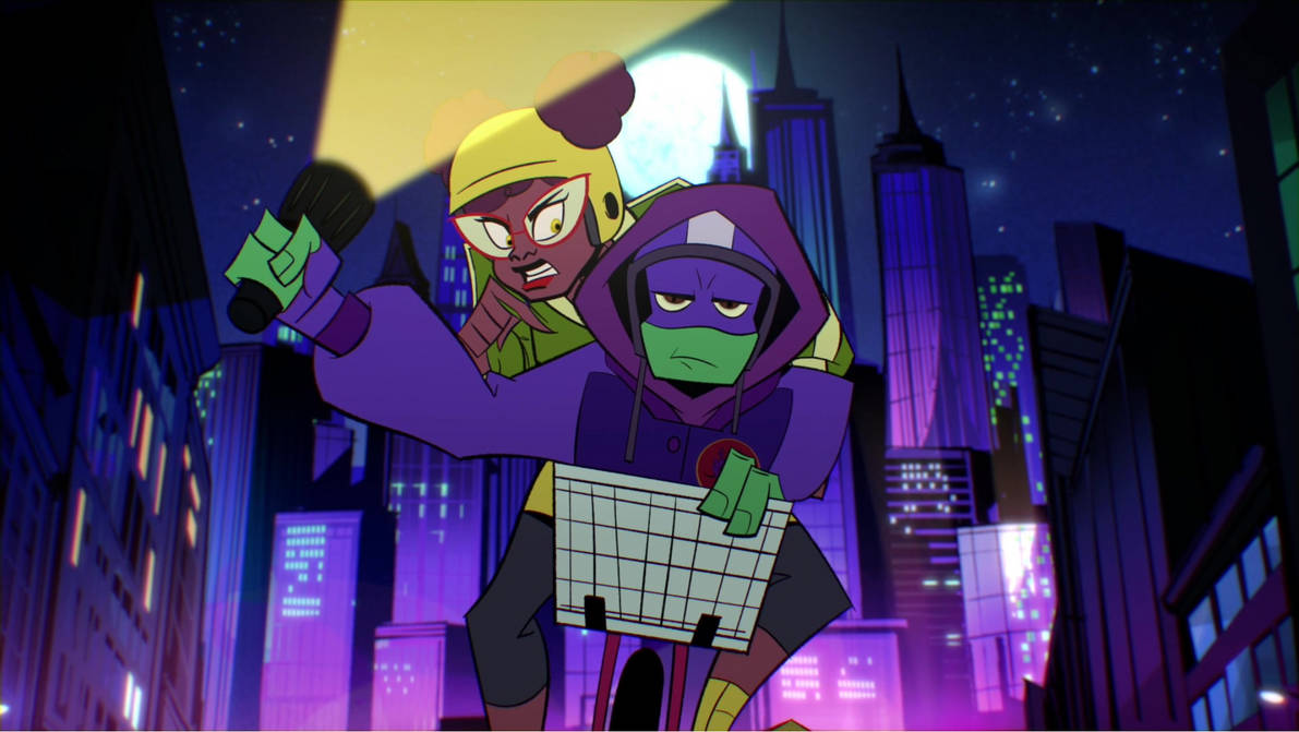 Dark Rottmnt ROTTMNT The Purple Jacket screen cap remake by KappaTurtleGirl on ...