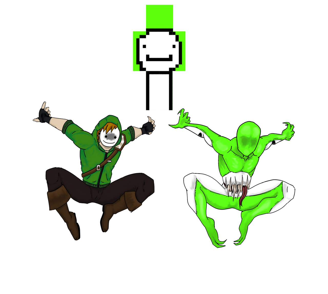 MinecraftSkin Drawing! How To See Dream by RoxasNaegi on DeviantArt