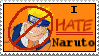 I Hate Naruto Stamp by TheWolfQueen