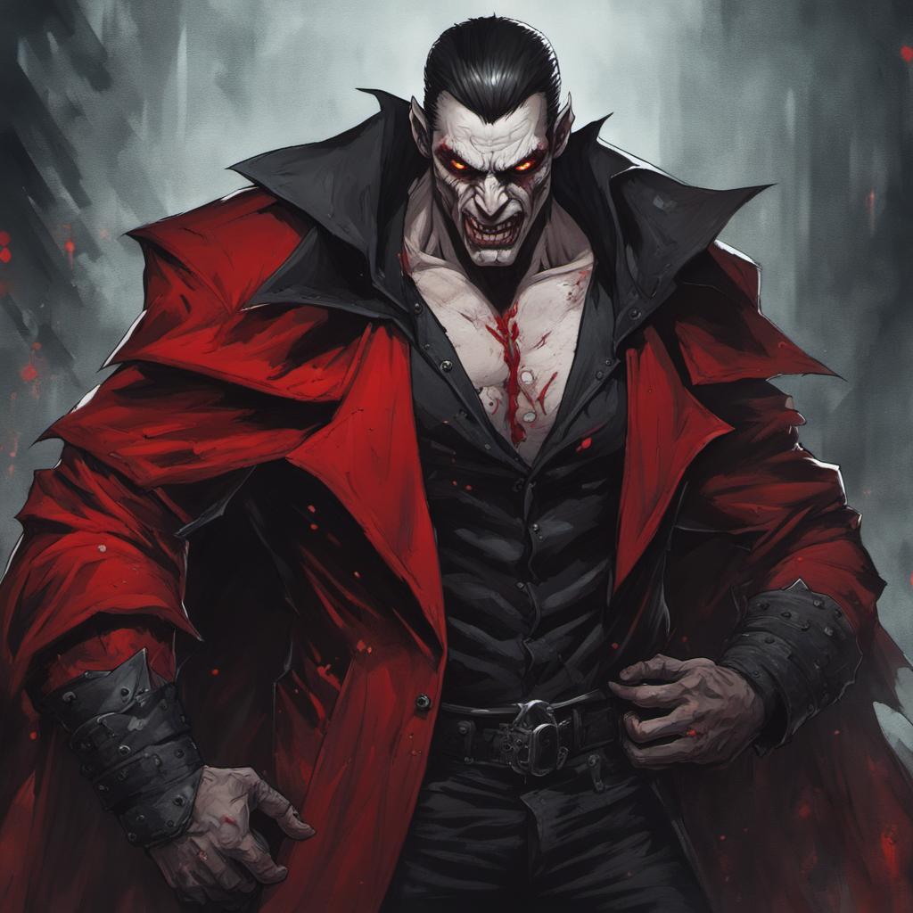 Vampire Exercise Evil muscular vampire by Sin-1 on DeviantArt