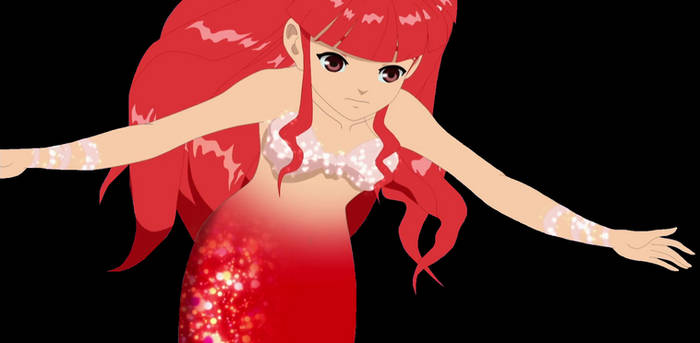 h2o rikki red dress her in this red dress is STUNNING !! #rikkichadwick #h20 #h20justaddwater #foryou #fyp