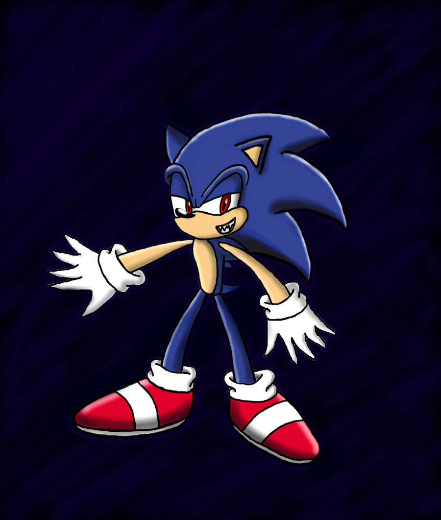 Evil Sonic by PokeSonFanGirl on DeviantArt