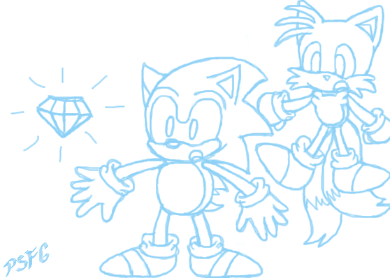 Look! A Chaos emerald!