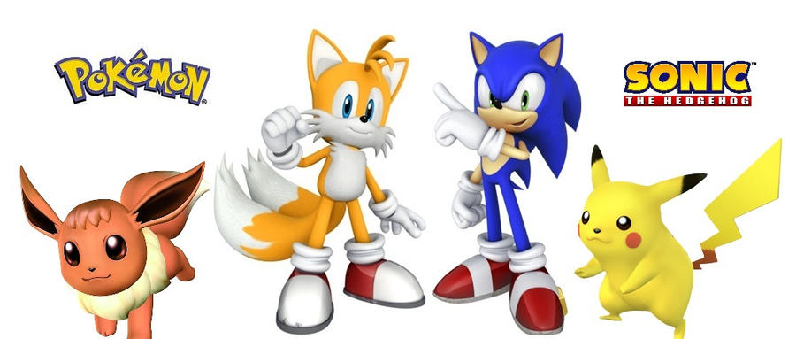Pokemon and Sonic! by PokeSonFanGirl on DeviantArt
