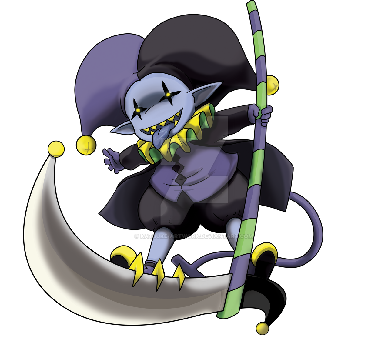 Jevil Spin Chaos Spin! by Katsuke-artwork on DeviantArt