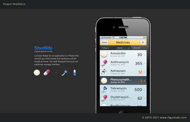 Shelf UI by ypf