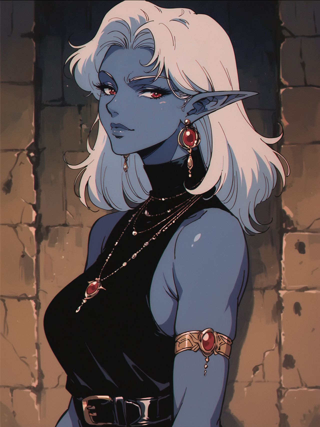 Drow Assistant drow by cubby-ai on DeviantArt