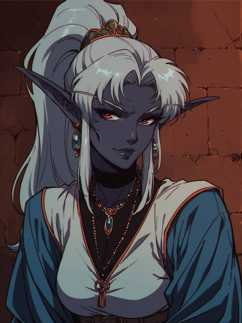 Drow Assistant drow by cubby-ai on DeviantArt