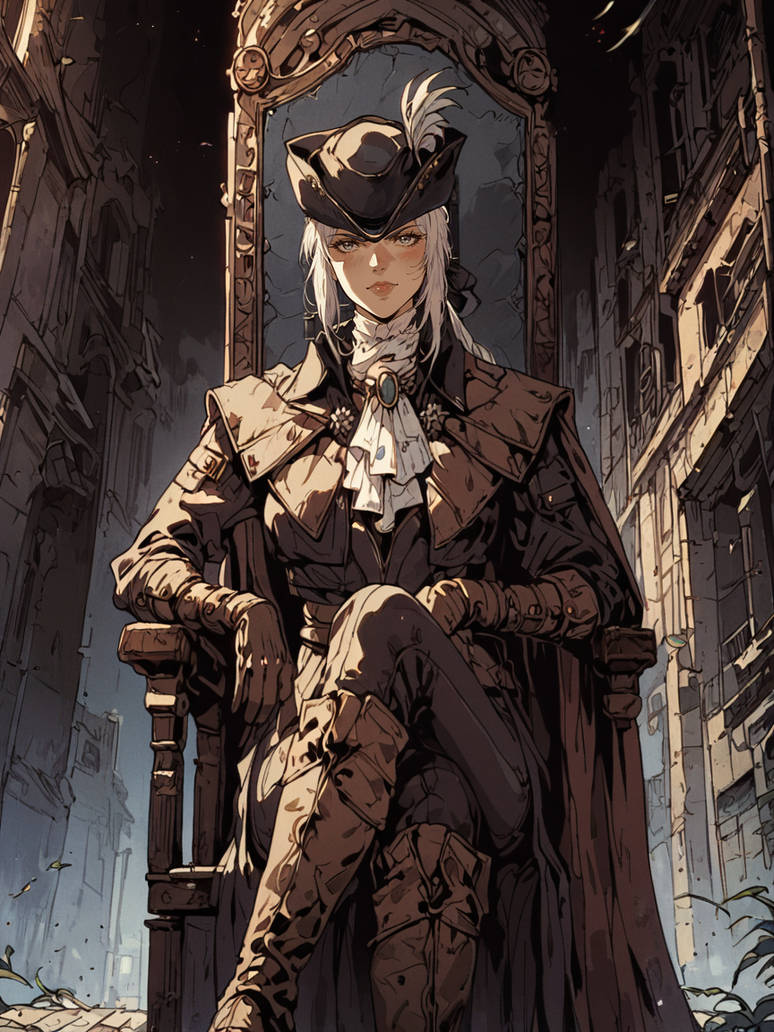 Lady Maria of the Astral Clock Tower by cubby-ai on DeviantArt