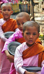 Young Burmese Nuns by CitizenFresh