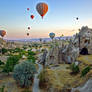 Sunrise over Cappadocia 7