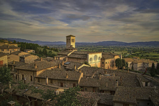 Roofs Of Assisi