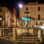 Streets of Assisi 3-Fountain of Three Lions