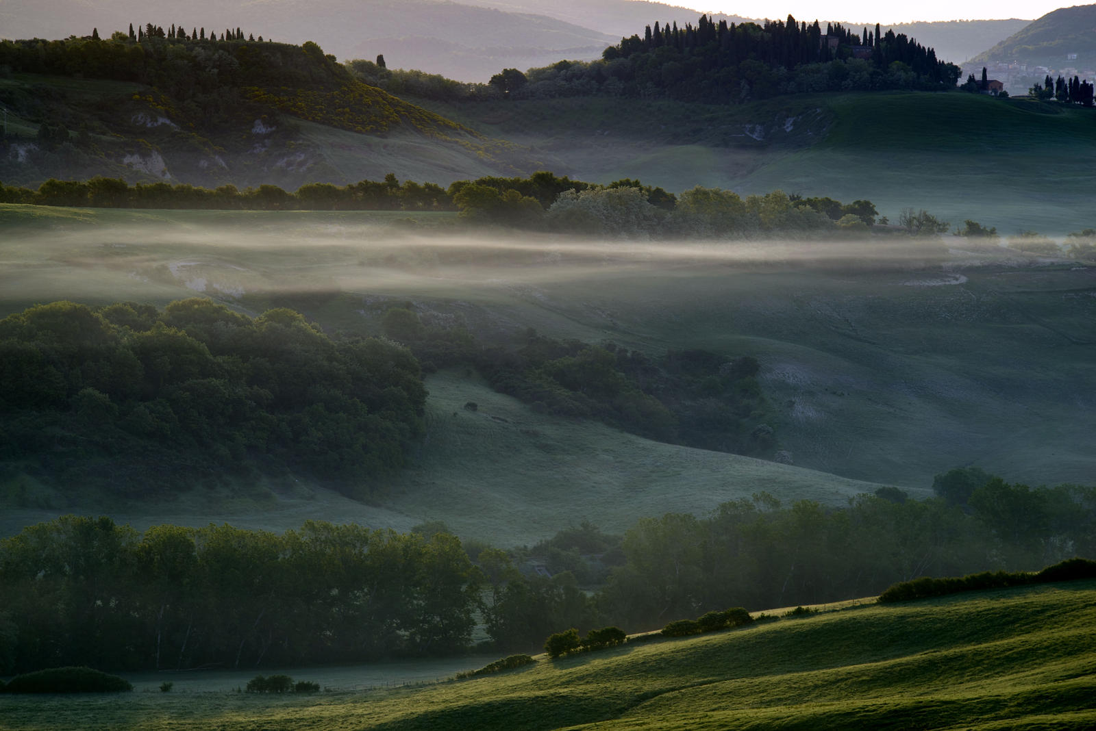 Tuscany in the fog 3 - 5:32 AM