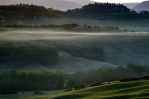 Tuscany in the fog 3 - 5:32 AM by CitizenFresh