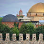 Akhaltsikhe - Rabati fortress 3 -domes and turrets